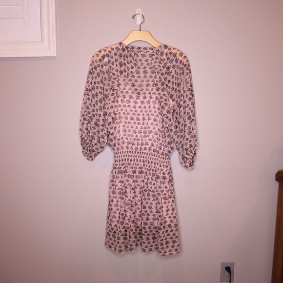 Rebecca Minkoff Pink Floral Mini Dress - Picture 3 of 6